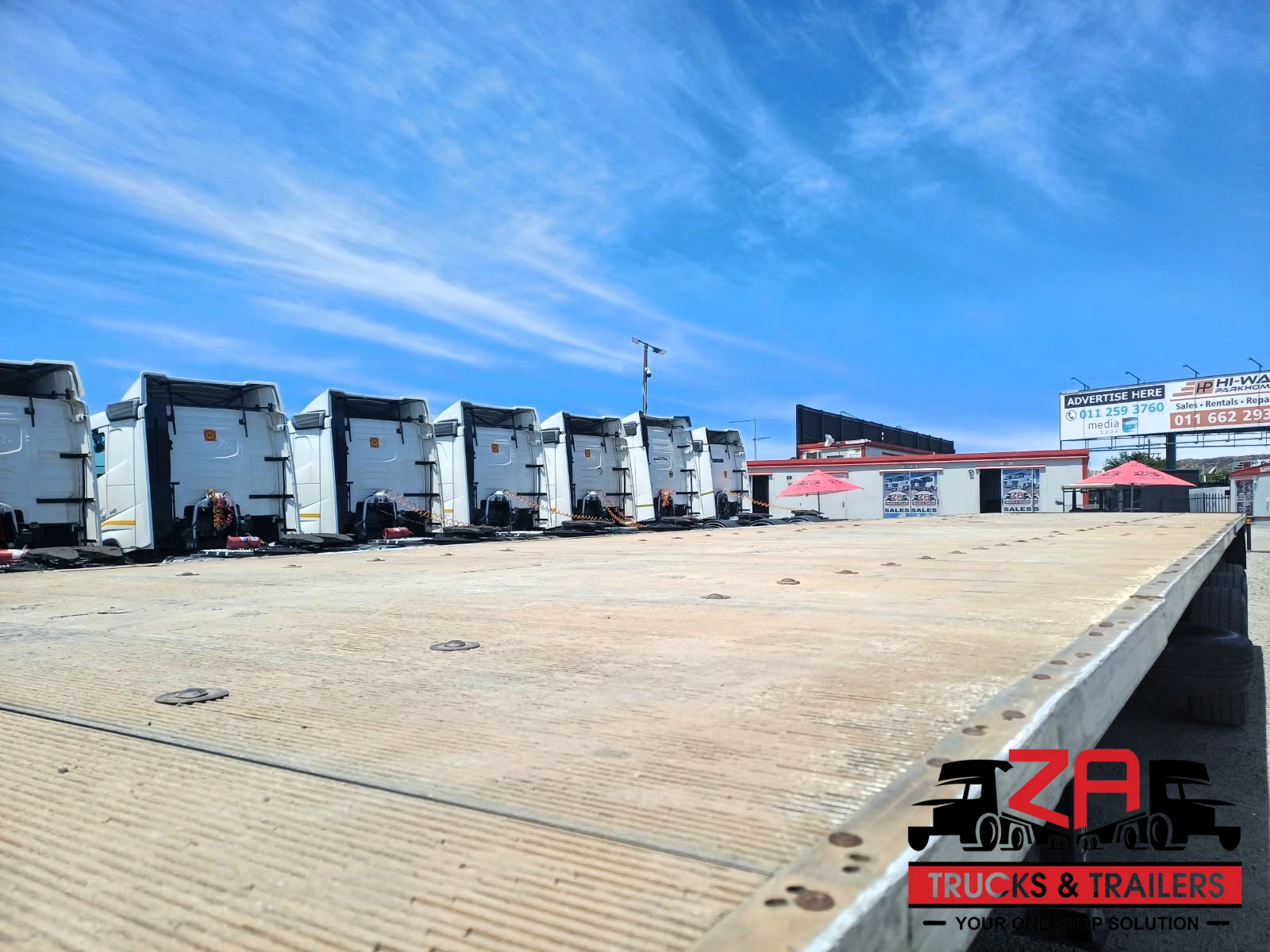2011 AFRIT TRI AXLE FLAT DECK TRAILERS #53306